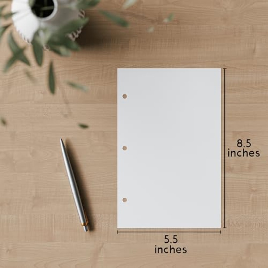 Half Letter Blank Paper, 3-Hol – Paper Punch 3 Hole Bewertung und Preis