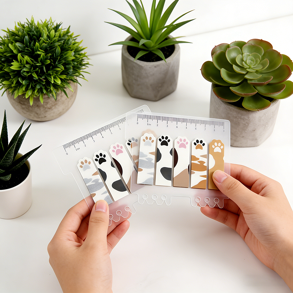 Cute Cat Paw PET Index Tabs, T – Index Tab Divider Bewertung und Preis