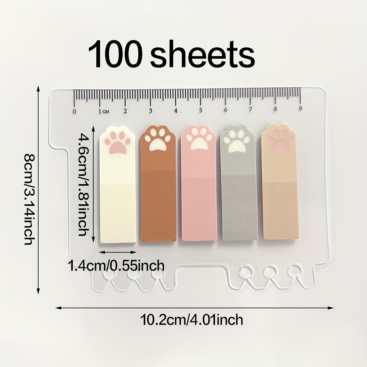Cute Cat Paw PET Index Tabs, T – Index Tab Divider Bewertung und Preis