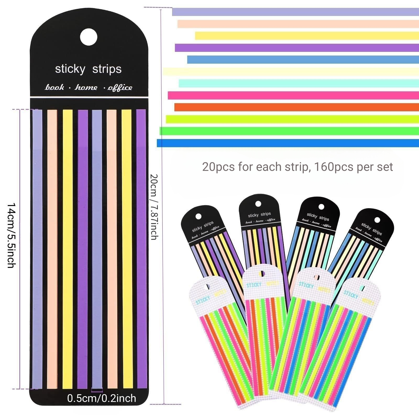 Multi-colored Long Strip Index – Index Tab Divider Bewertung und Preis