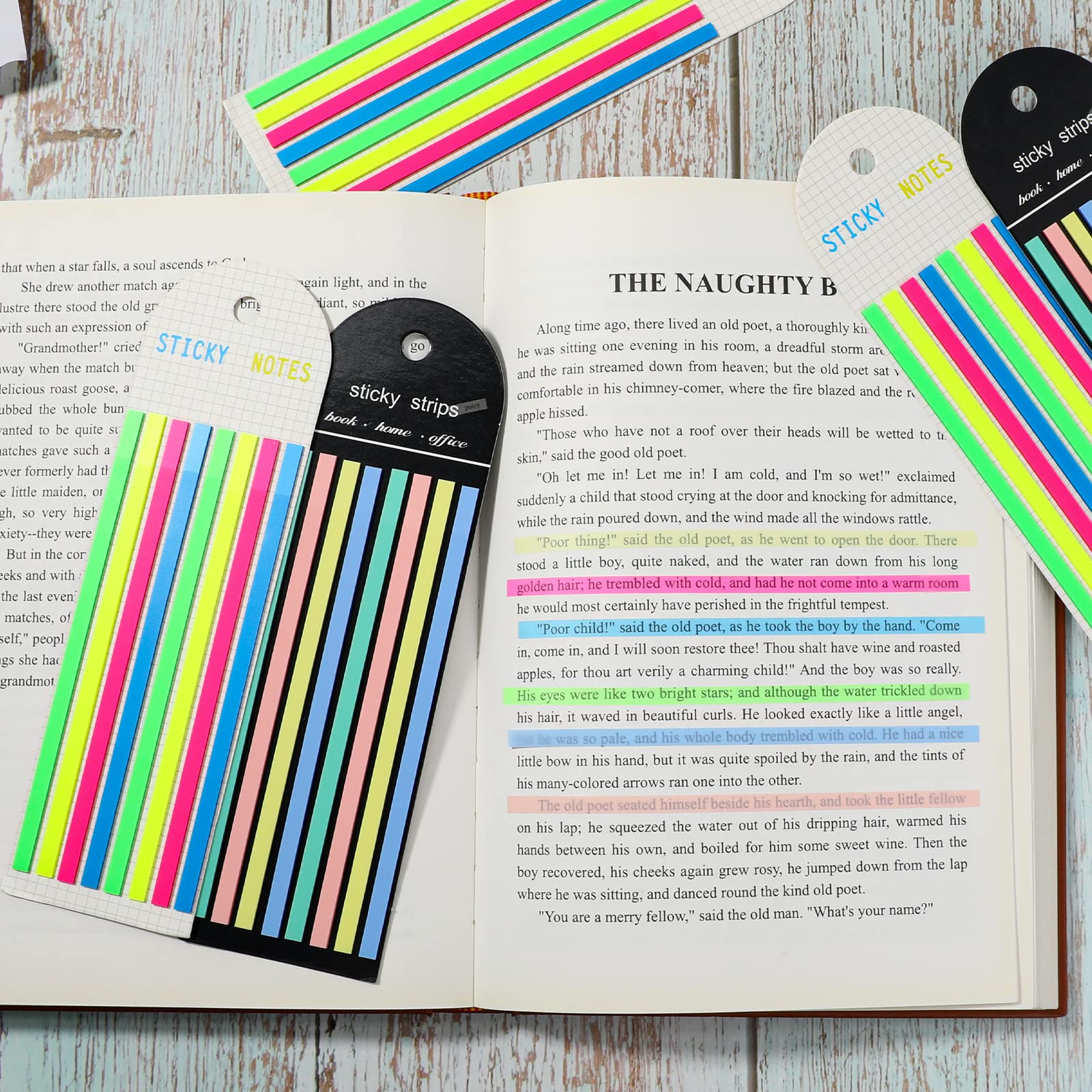Multi-colored Long Strip Index – Index Tab Divider Bewertung und Preis
