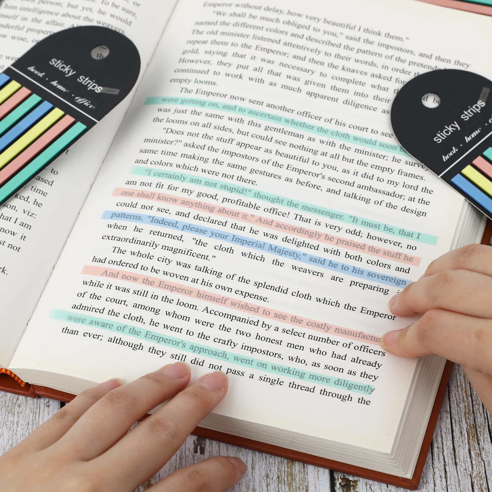 Multi-colored Long Strip Index – Index Tab Divider Bewertung und Preis