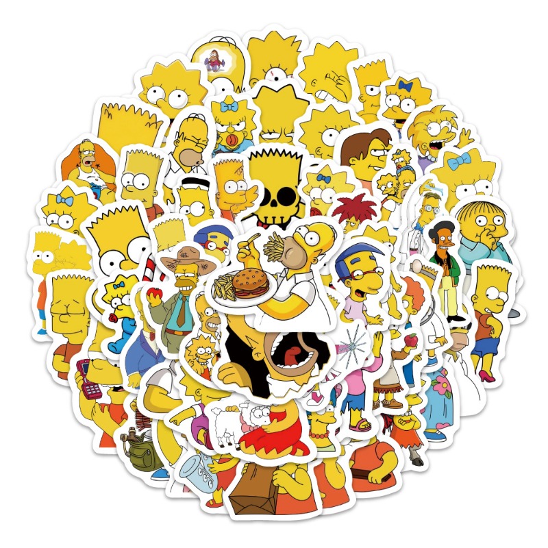 The Simpsons Homer Marge Bart  – Memo Pad Sticky Bewertung und Preis