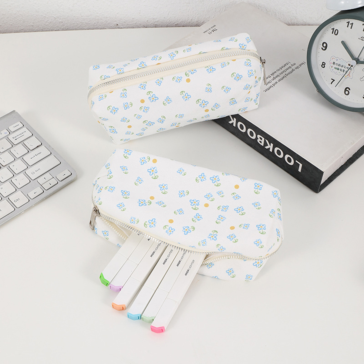 Simple floral printed pencil c – Stationery Office Supply Store Bewertung und Preis