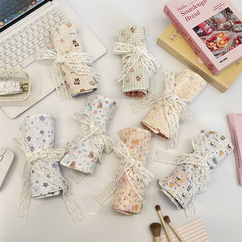 Cute Cartoon Embossed Pencil R – Pen Pouch Roll Bewertung und Preis