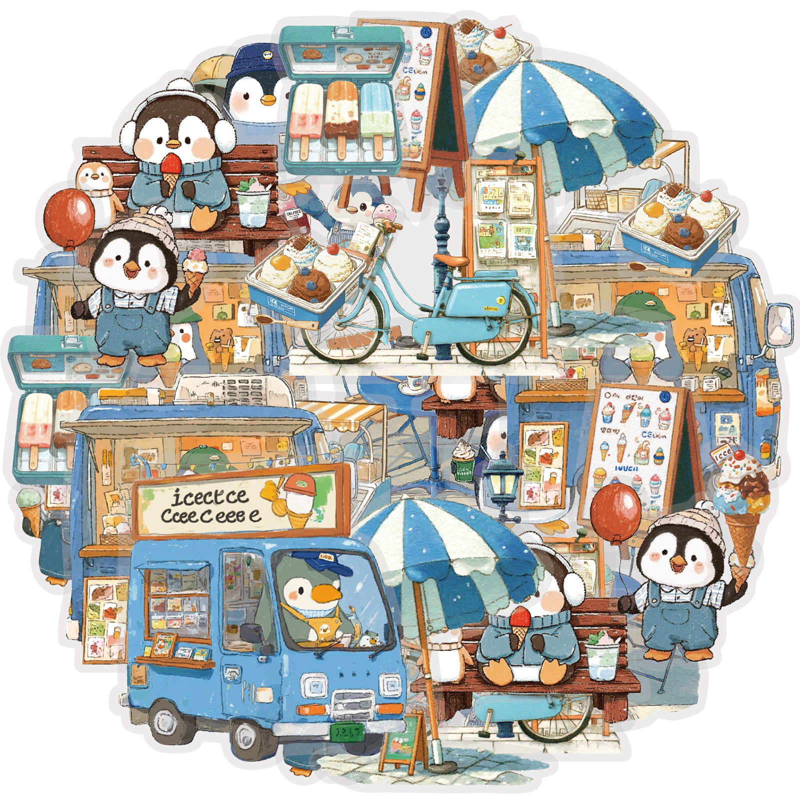 Etori Life 15Pcs Cute Penguin  – Stationery Office Supply Store Bewertung und Preis