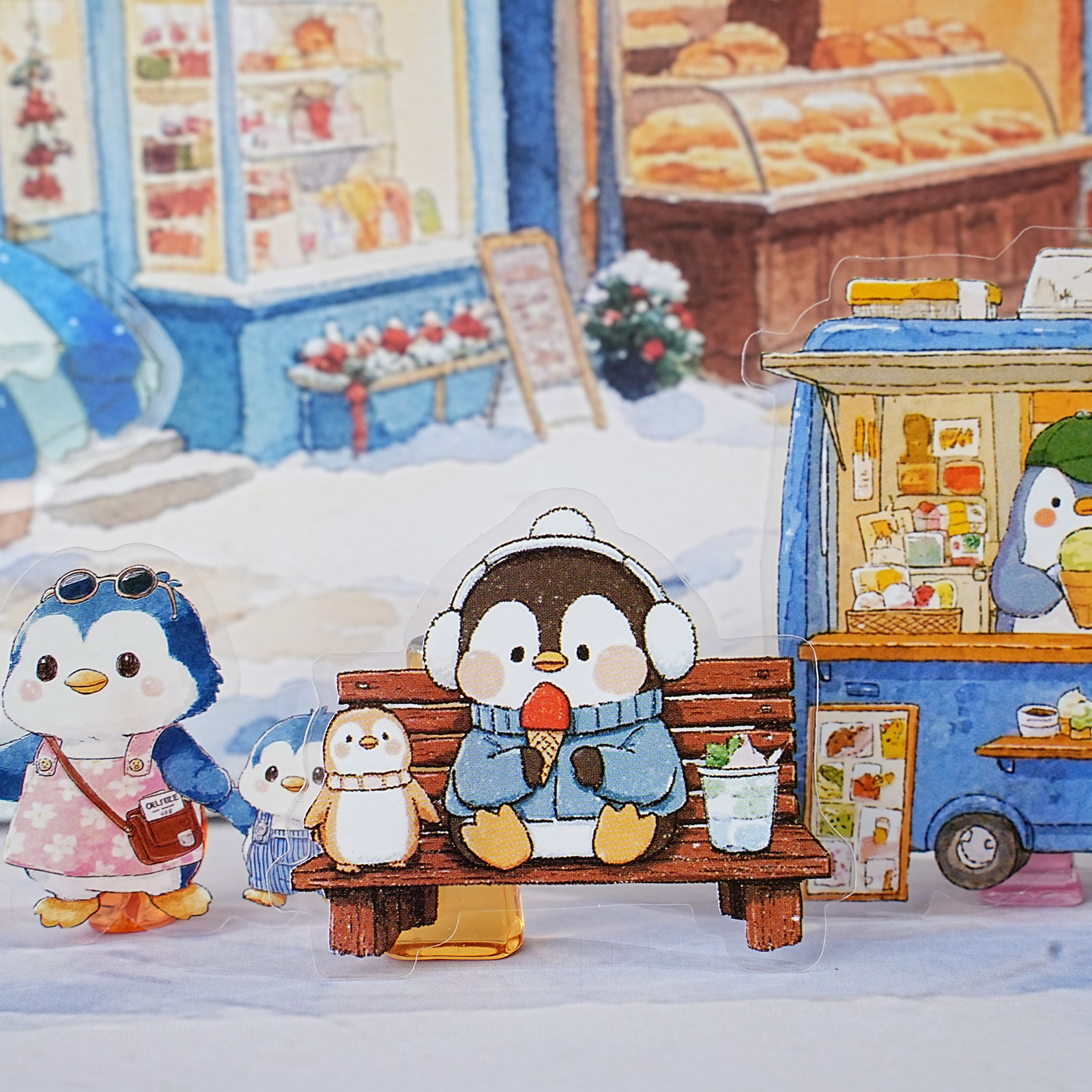 Etori Life 15Pcs Cute Penguin  – Stationery Office Supply Store Bewertung und Preis