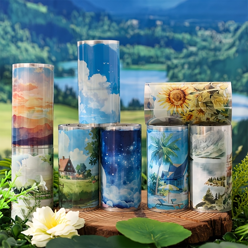 4Roll Landscape Pattern Decora – Memo Pad Sticky Bewertung und Preis