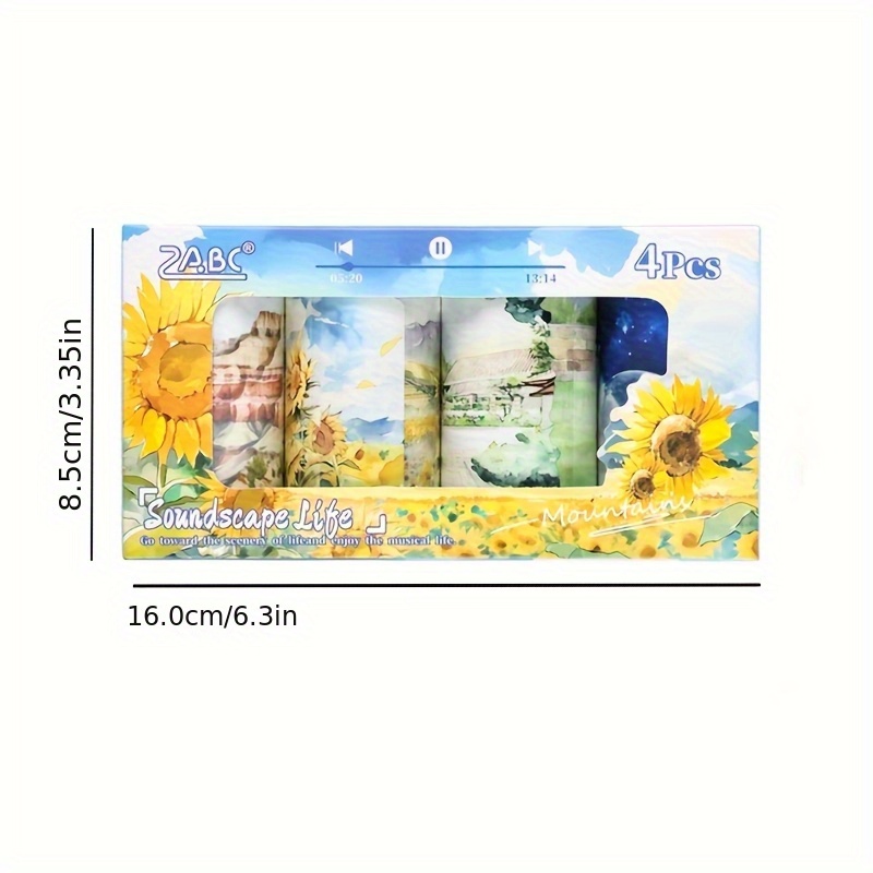 4Roll Landscape Pattern Decora – Memo Pad Sticky Bewertung und Preis