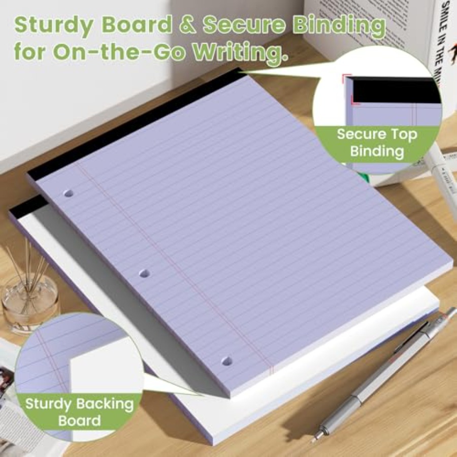 Legal Pads 8.5x11, Purple Lega – Paper Punch 3 Hole Bewertung und Preis