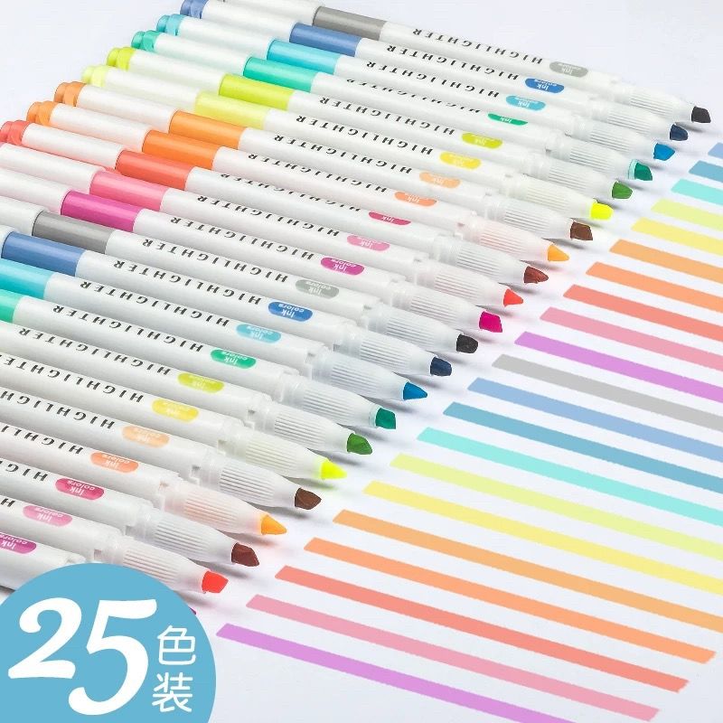 25 Colors ZhiPai Highlighters  – Highlighter Set Pastel Bewertung und Preis