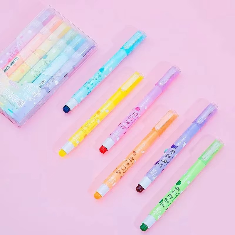6 Colors/set Pastel Gel Highli – Highlighter Set Pastel Bewertung und Preis