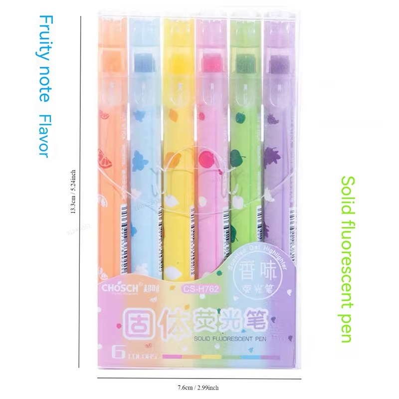 6 Colors/set Pastel Gel Highli – Highlighter Set Pastel Bewertung und Preis