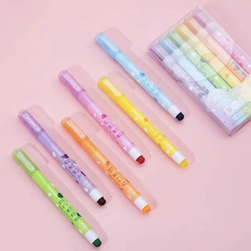 6 Colors/set Pastel Gel Highli – Highlighter Set Pastel Bewertung und Preis