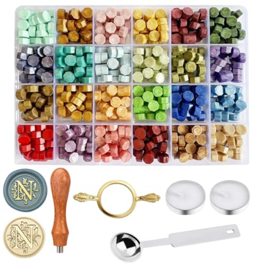 Wax Seal Stamp Kit - Sealing W – Wax Seal Stamp Kit Bewertung und Preis