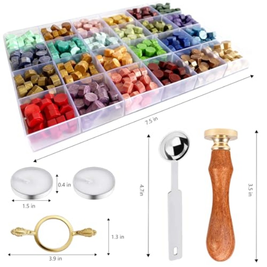 Wax Seal Stamp Kit - Sealing W – Wax Seal Stamp Kit Bewertung und Preis